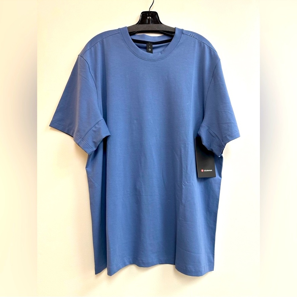 LuluLemon Zeroed In Short-Sleeve Shirt in Oasis Blue XL NWOT